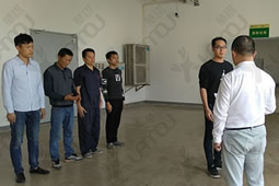 華謀咨詢為某（食品藥品行業）公司進行TPM Step 1 部門長診斷活動輔導